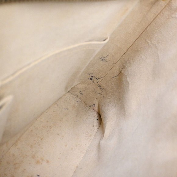 LOUIS VUITTON Logo Luco Shoulder Tote Bag Monogram Leather Brown - Picture 10 of 16